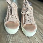 Steve Madden Women’s Satin Pink Greyla Style Sneakers Size 8 Photo 0