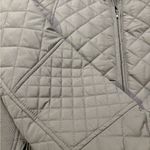 Weatherproof Women’s  Gray Quilted Coat with Side Stretch Size M Photo 7