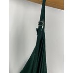 Selfie Leslie Forest Green Ava Cowl Neck Satin Drawstring Midi Dress Size XS Photo 11