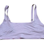 Lululemon light support purple bralette size 10 DAMAGED Photo 0