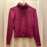 Grace Elements Women's Pink Turtleneck Sweater Photo 0