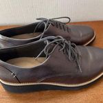 Clarks Sharon Noel Women Gun Metal Leather Loafer Size 7 SKU 2891 Photo 2