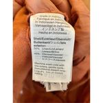 Madewell  orange linen blend paperbag pants size 4 Photo 9