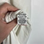 Club L London New Life White Maternity Square Neck Midi Dress Ruched Size 6 Photo 5