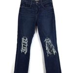 L'Agence L’Agence Jordan Straight Leg Jeans Size 24 Ripped Distressed High Waist Crop Photo 0