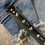 Good American  Good Curve Distressed Denim Shorts size 29 Photo 6
