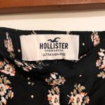 Hollister  Midi Skirt Black Ditsy Floral Ruffle Boho Prairie Cottagecore L Photo 5
