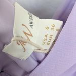 David's Bridal AW Ginny Bridesmaid Prom Formal Special Occasion Wedding Guest Dress, 6, Purple Photo 7