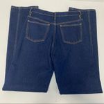 ZARA Dark Blue Jeans with Low Front V Photo 4