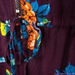 Torrid NEW  floral front zip‎ tie waist sweetheart neckline dress pocket, 2X Photo 9