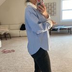 ZARA loose fit button up shirt. Xs Photo 9