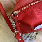 Coach  Pebbled Cardinal Leather Kelsey Handbag Photo 7