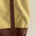 RH banana yellow and brown leather large tote bag Photo 4