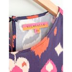 Vilagallo | Kira Lombok Dress | Navy Ikat | US Sz 8 / Sz 40 Photo 6