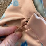 Sherri Hill  2 piece dress floral a line skirt pink blue long sleeve lace Photo 4