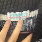 Vintage 80s Point South Fair Isle Acrylic Sweater Pullover Small Snow Ski Black Photo 8