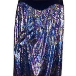 XOXO Multi Colored Sequins Sleeveless Black Dress Size Medium Photo 0