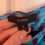 J. Crew blue block print dolman sleeve dress size small Photo 2