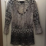 Investments FINAL MARKDOWN Ladies  Petites Crinkle Blouse w/Beaded Neckline (PXL) Photo 0