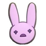 NEW Bad Bunny Purple Bunny Croc Charm Photo 0