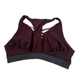 Maurice's Maroon Wireless Sports Bra Women's Size Medium | 66-18 Photo 1