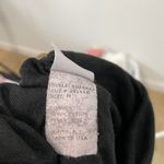 Cut Loose Linen Cotton Button Down Shirt Lagenlook Classic Black size Medium Photo 5