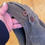 Free People cotton linen blend pants trousers high waisted pleated wide leg Sz 0 Photo 11