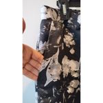 INC International Concepts slim fit Flower Pants black and white SZ 30W/33L Photo 3