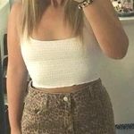 PacSun Cheetah Print Denim Skirt Photo 0