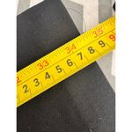 DKNY  Black Fringe Shoulder Mini Dress – Size 4 – Embellished Sleeves, Sleek Photo 6