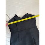 Anthropologie Hutch Black Strapless Bow Back Sweetheart Neck Mini Dress Cocktail Party Sz 2 Photo 7