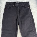 ZARA  Black High Rise Cropped Jeans Photo 2