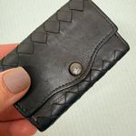 Bottega Veneta Vintage Intrecciato Dark Brown Leather 6 Ring Key Holder Photo 2