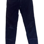 Crown & Ivy  navy corduroy‎ pants 2Petite Photo 0