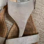 Donald Pliner Donald J. Pliner Metallic Silver Sandals Photo 1