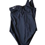 ANDIE  NWT The Nantucket One Piece One Shoulder Black Size Extra Small Tall Photo 5