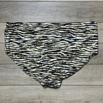 Swimsuits For All Swim Dress Handkerchief Hem Metallic Zebra Print Size 28 Tan Photo 11