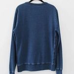 Paul Smith Jeans Quilted Front Pullover Sweatshirt in Indigo Photo 3