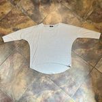 Uget Women’s Oversized Gray Sweater Size Medium Gray Photo 6