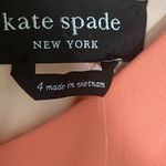 Kate Spade Twill Grace Midi Dress Fit and Flare Sea Star Coral Sz 4 - NWT $398 Photo 7