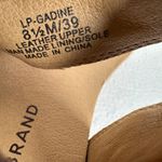 Lucky Brand Gadine Espadrille Sandal Women's 8.5M Tan Suede Ankle Strap Open Toe Photo 12