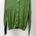 Paul Smith Black Women's Green/Navy 100% Cashmere Cardigan Size Large Photo 0