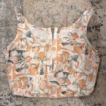 Vintage denim crop top Orange Photo 0