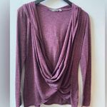 Athleta Nep Infinity Crisscross Front Lightweight Hoodie, purple, medium Photo 0