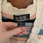 Vintage Knit Sweater Vest Multiple Size M Photo 4