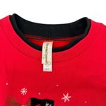 Red Cardinal Vintage Christmas Winter Sweatshirt Women's Large 80s 90s Holiday Photo 2