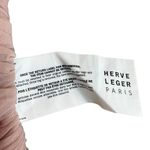 Herve Leger Size S Layered Ruched Mesh Bandage Pencil Skirt Blush Pink Feminine Photo 7