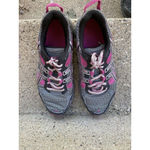 ASICS  Gel-Venture 4 T383N  Womens Size 6.5 Trail Running Shoes  Black Pink Photo 1