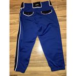 Boombah Women's Size 28 Royal Blue Black &‎ White Stripe Cropped Softball Pants Photo 3