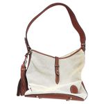 Spartina 449 Reeve Bucket Purse | Woven Saddle Brown Photo 1